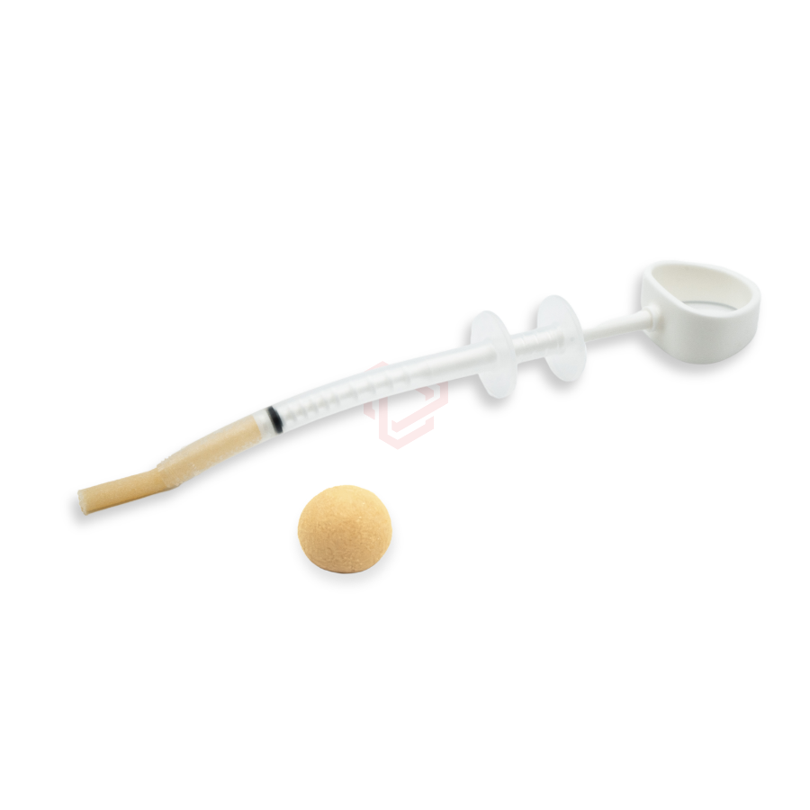 OSSIFY® Putty Crunch 100% DBM Allograft Putty w/ Min. Canc. Chips, 2.5cc syringe (curved)